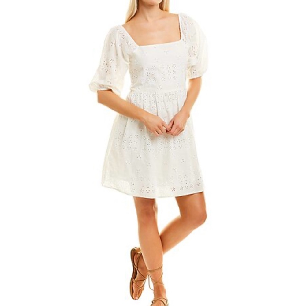 NWOT Embroidered A-Line Dress